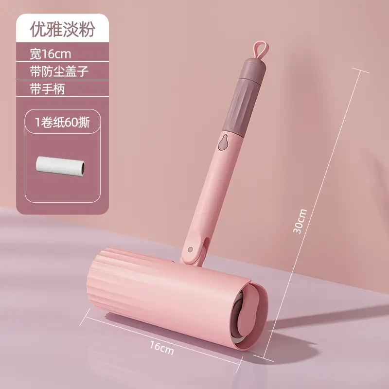 Pet Hair Removal Roller with Long Handle & Peel & Stick Design - Image 6