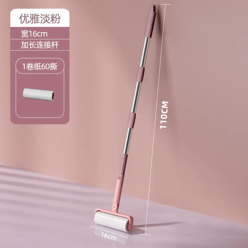 Pet Hair Removal Roller with Long Handle & Peel & Stick Design - Image 7