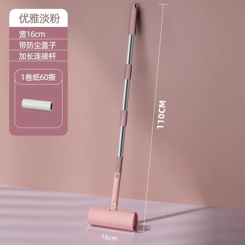 Pet Hair Removal Roller with Long Handle & Peel & Stick Design - Image 8