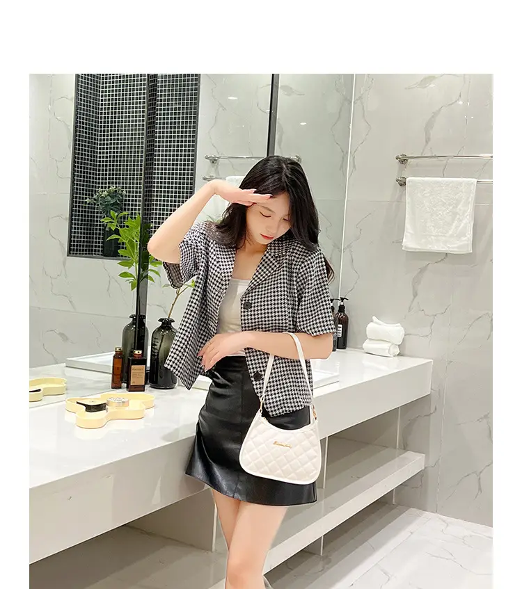 Black Embroidered Armpit Bag for Women 2022 — feature 9