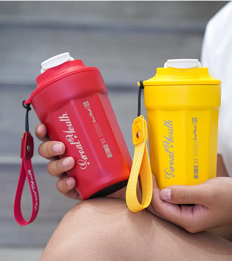 Digital Temperature Coffee Thermos Cup Green 14cm — feature 18