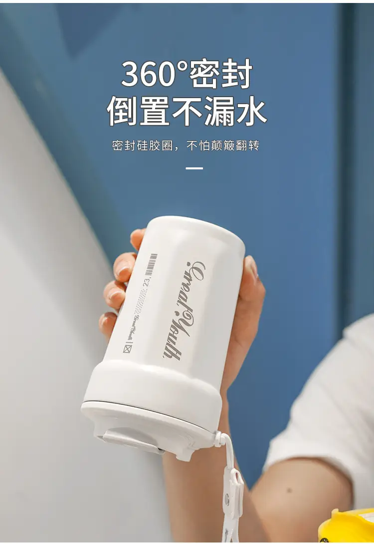 Digital Temperature Coffee Thermos Cup Green 14cm — feature 7