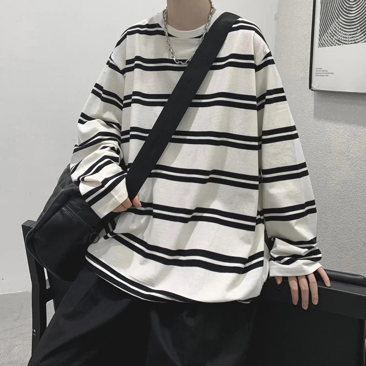 Long Sleeve Striped T-Shirt for Boys Autumn Wear - Image 2