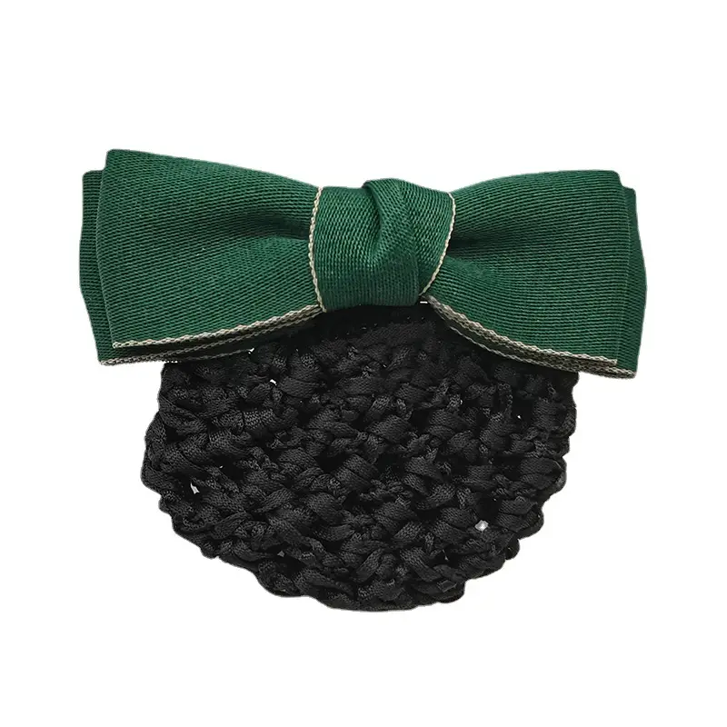 Blue Bow Hairpin for Women with Soft Cotton Base - Image 15