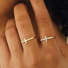 Gold Geometric Opal Bamboo Ring Adjustable Women — feature 3