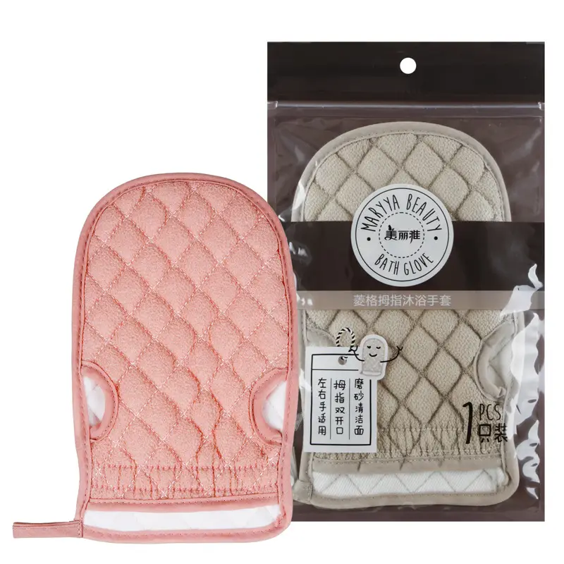 Meliya Diamond Thumb Bath Gloves Towel Decontamination Exfoliation Back Rub Back Towel Department Store Wholesale - Image 5