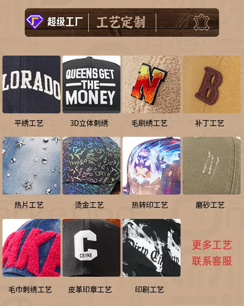 Men Washed Cotton Peaked Cap Retro Colors — feature 30