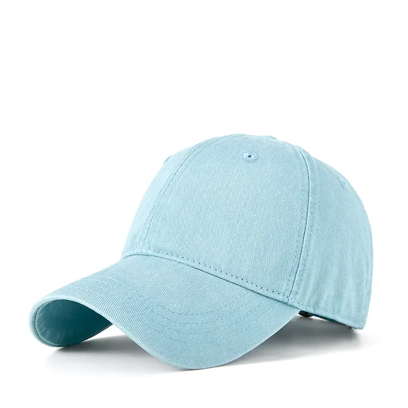 Men Washed Cotton Peaked Cap Retro Colors - Image 10