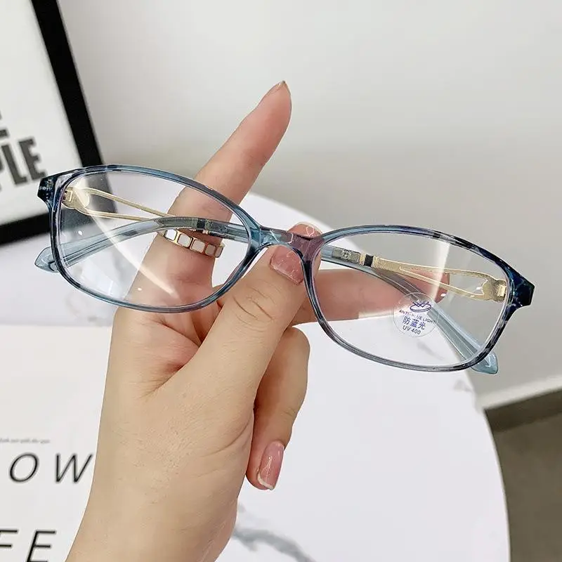 Purple Hollow Anti-Blue Glasses for Reading & Presbyopia - Image 8