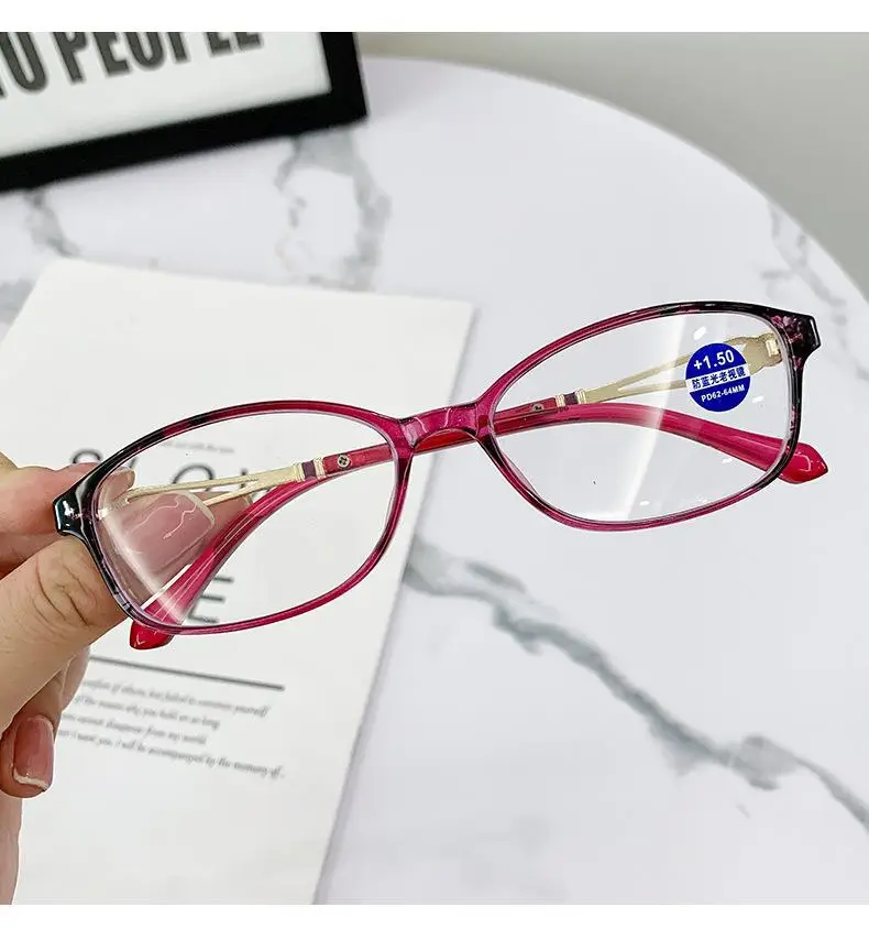 Purple Hollow Anti-Blue Glasses for Reading & Presbyopia — feature 12