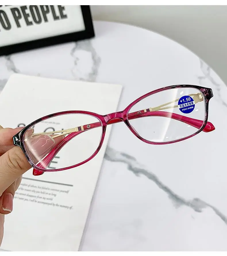 Purple Hollow Anti-Blue Glasses for Reading & Presbyopia — feature 19