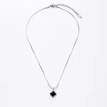 Titanium Steel Smiley Necklace Women's Hip Hop European American — feature 11