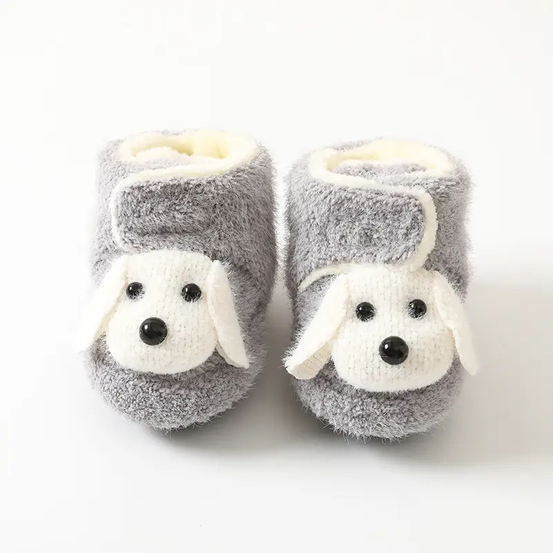Cartoon Pink Baby Floor Socks for Toddlers