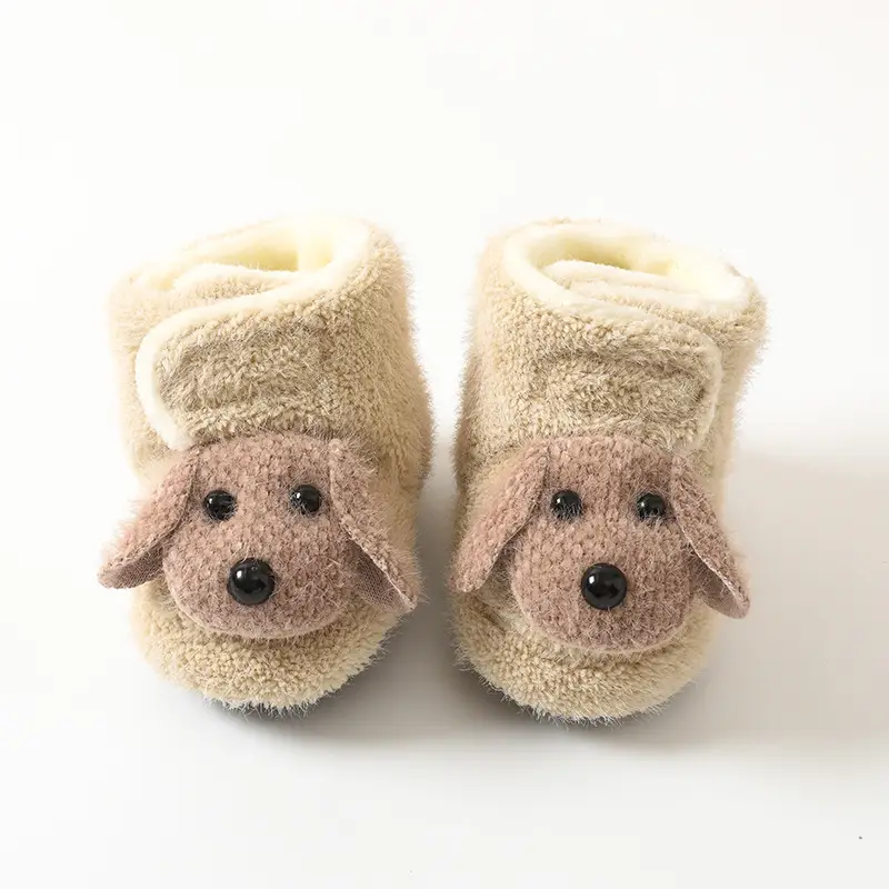 Cartoon Pink Baby Floor Socks for Toddlers