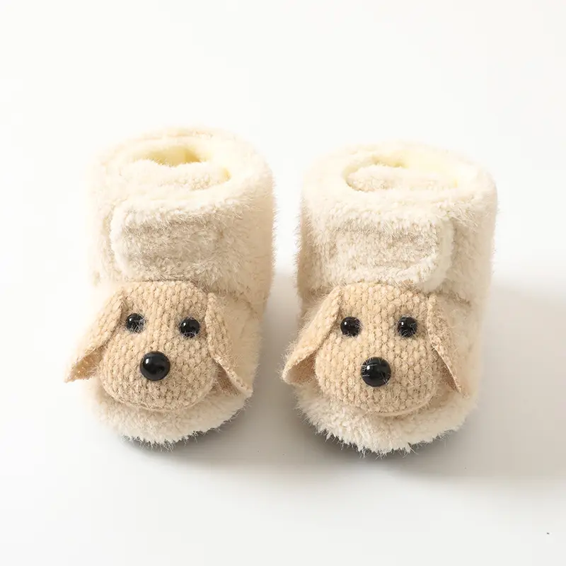Cartoon Pink Baby Floor Socks for Toddlers