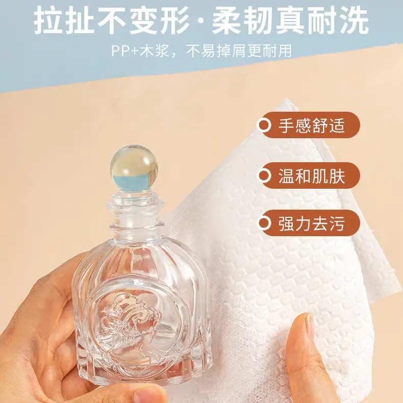 Non-Greasy Kitchen Dishwashing Lazy Rags Thickened Washable - Image 7