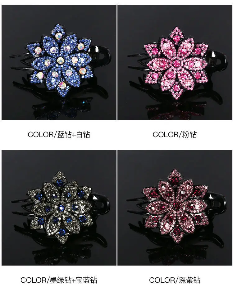 Large Rhinestone Hair Clip for Women — feature 15