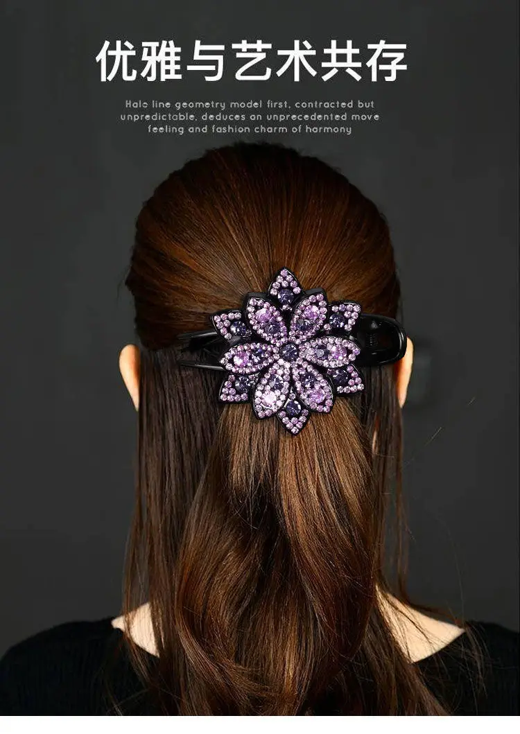 Large Rhinestone Hair Clip for Women — feature 3