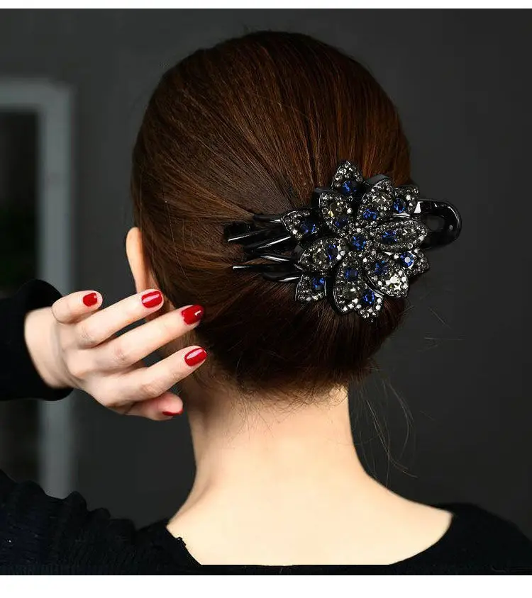Large Rhinestone Hair Clip for Women — feature 7