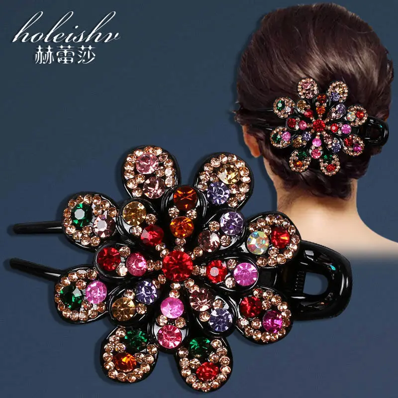 Large Rhinestone Hair Clip for Women - Image 18