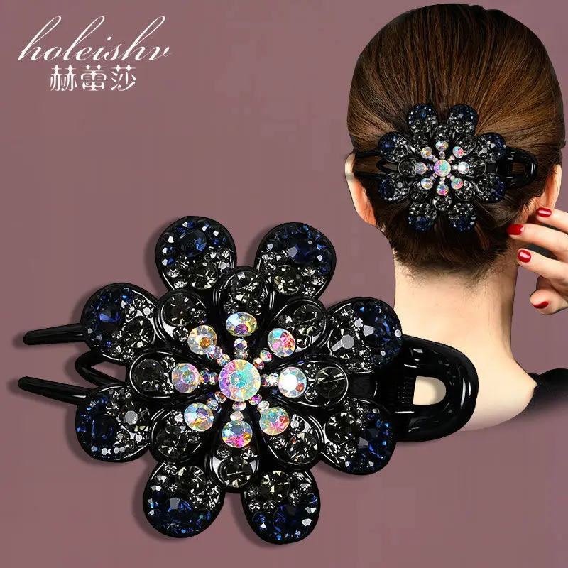 Large Rhinestone Hair Clip for Women - Image 19
