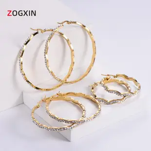 18K Gold Zircon Earrings for Women — feature 9