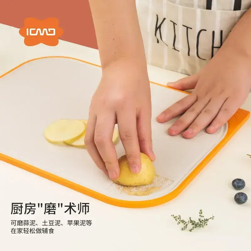 Manduo Double-Sided Cutting Board Non-Slip White - Image 9