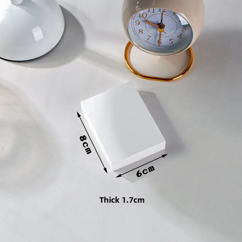 3D White Step Decor 6cm High 8x9cm - Image 5