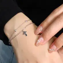 Silver Zircon Heart Bracelet for Women — feature 11