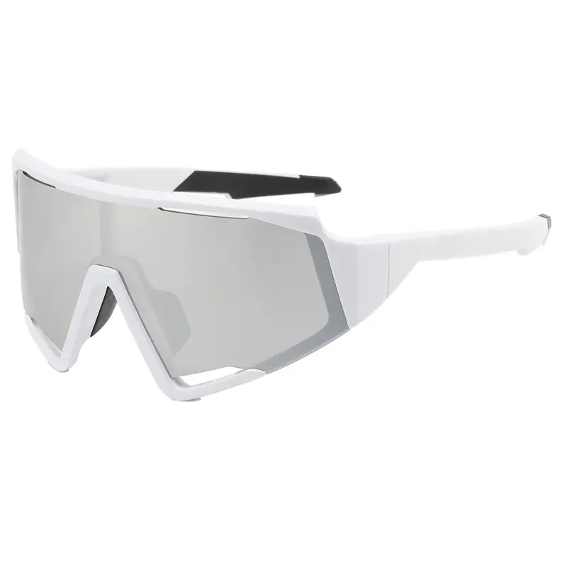 Men's Color-Changing Sports Sunglasses Large Frame Black