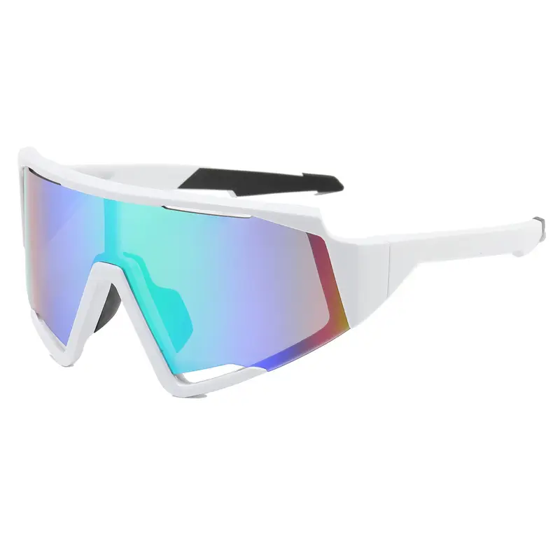 Men's Color-Changing Sports Sunglasses Large Frame Black