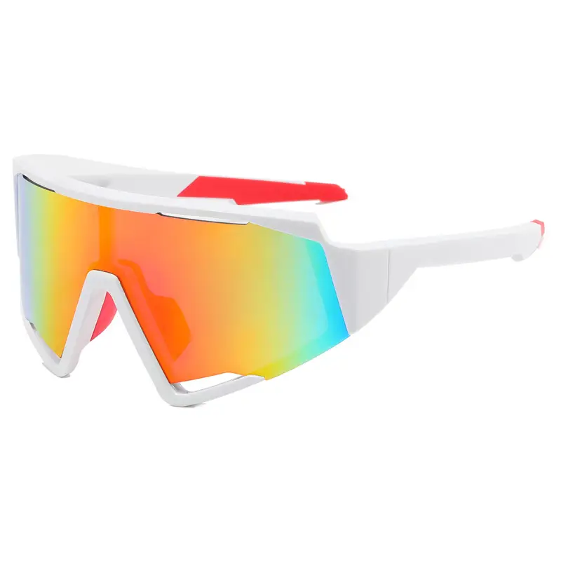 Men's Color-Changing Sports Sunglasses Large Frame Black