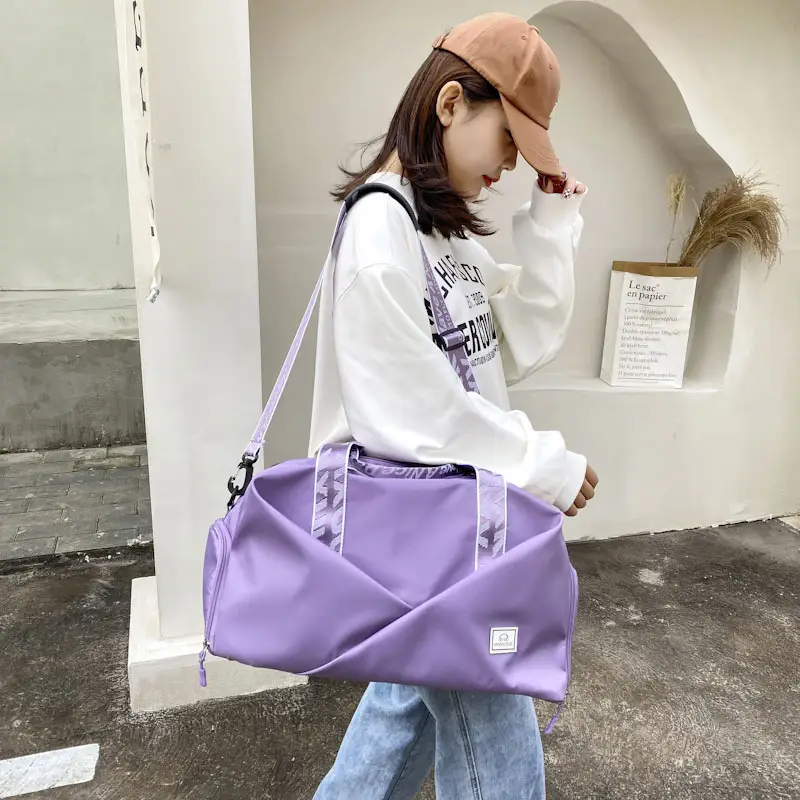 Light Blue Yoga Sports Handbag for Women