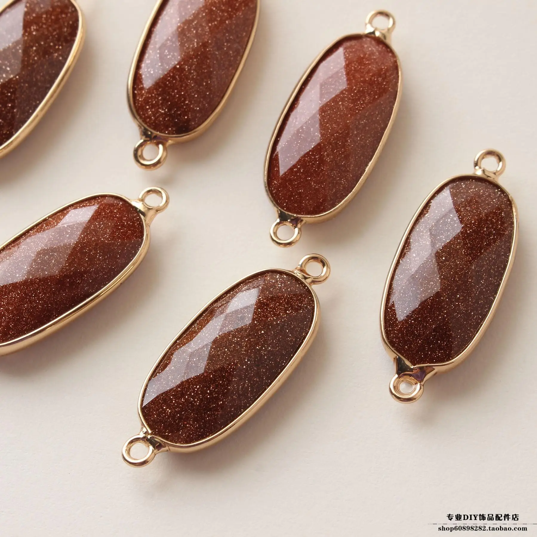 Oval Natural Stone Earrings & Bracelets Set — feature 13