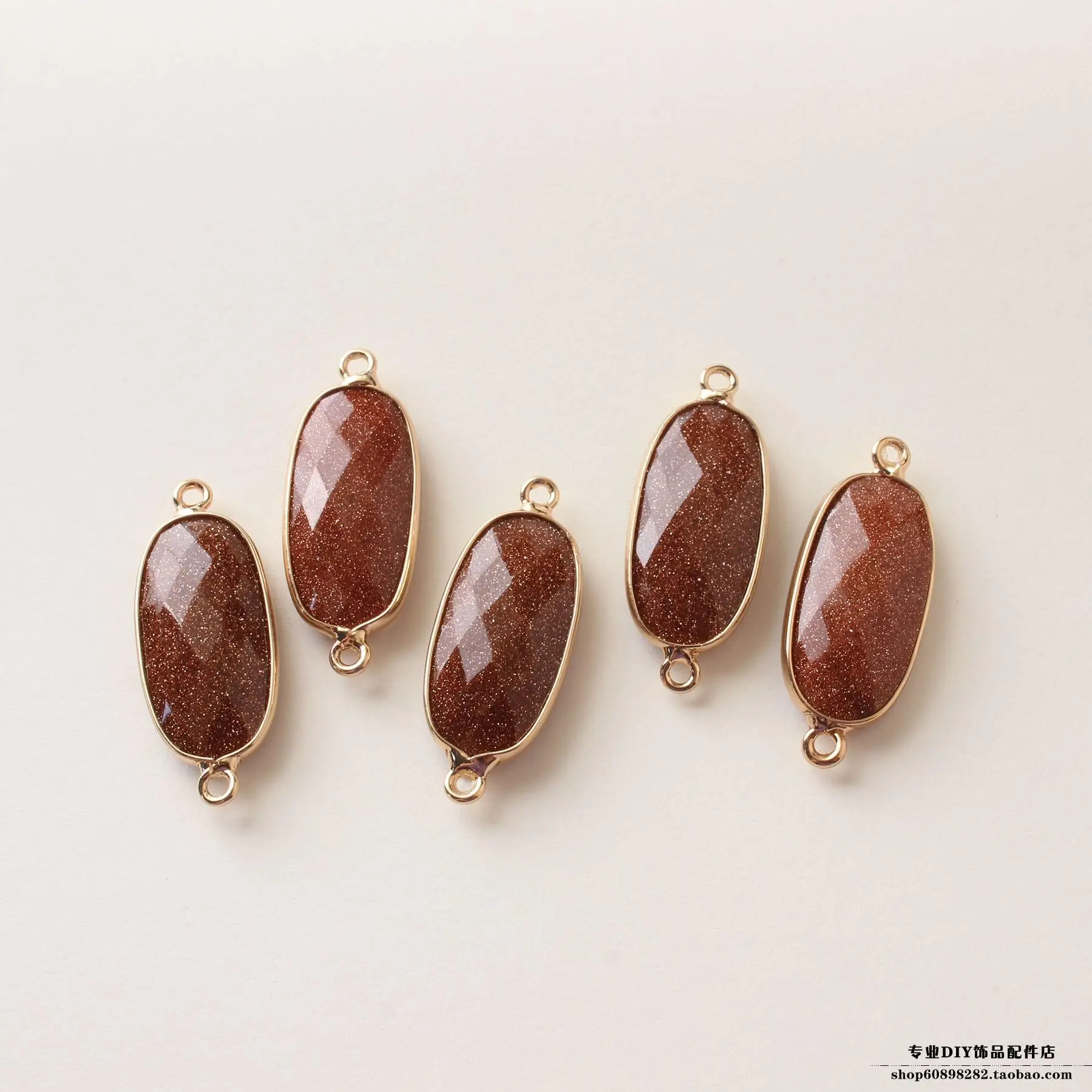 Oval Natural Stone Earrings & Bracelets Set — feature 16
