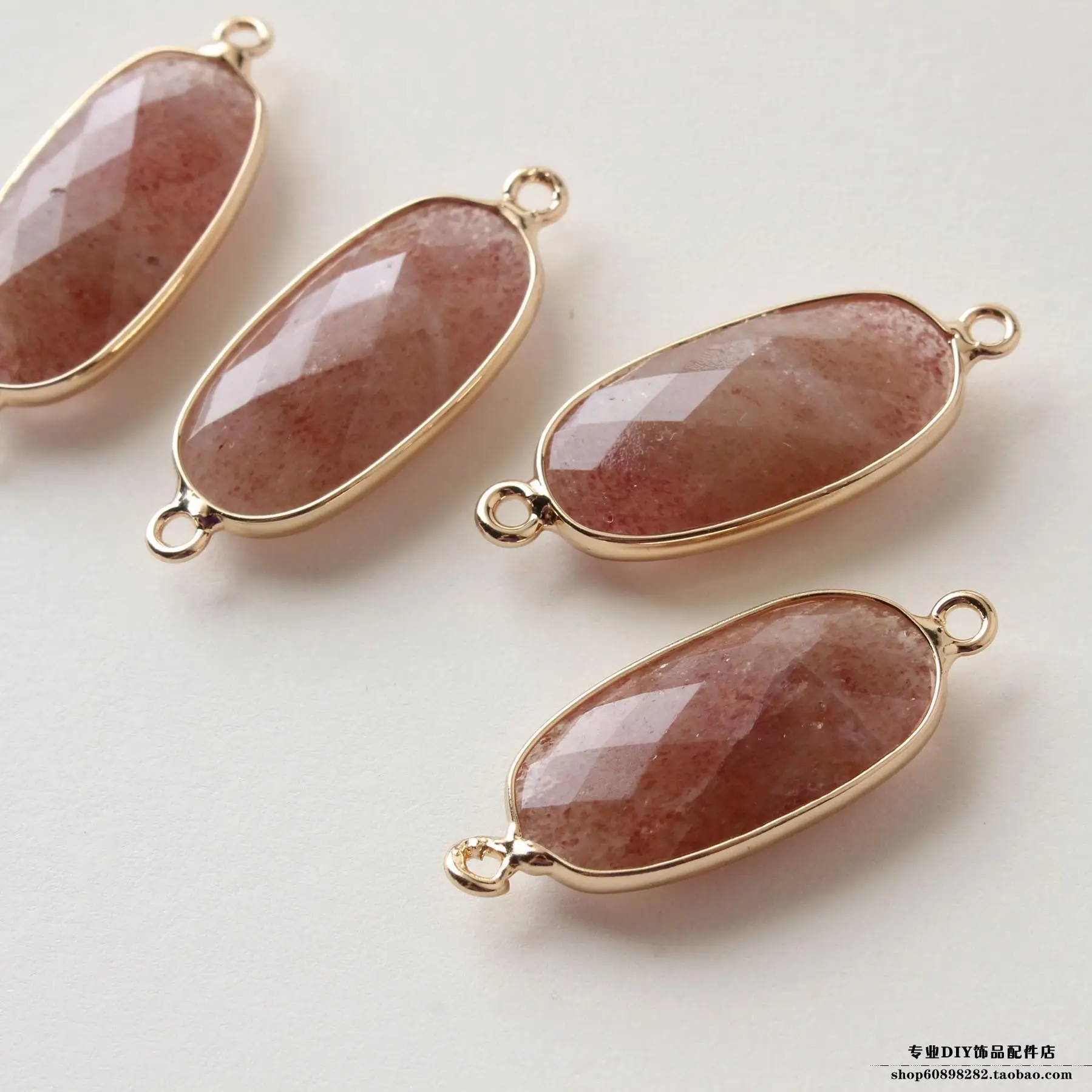 Oval Natural Stone Earrings & Bracelets Set — feature 23