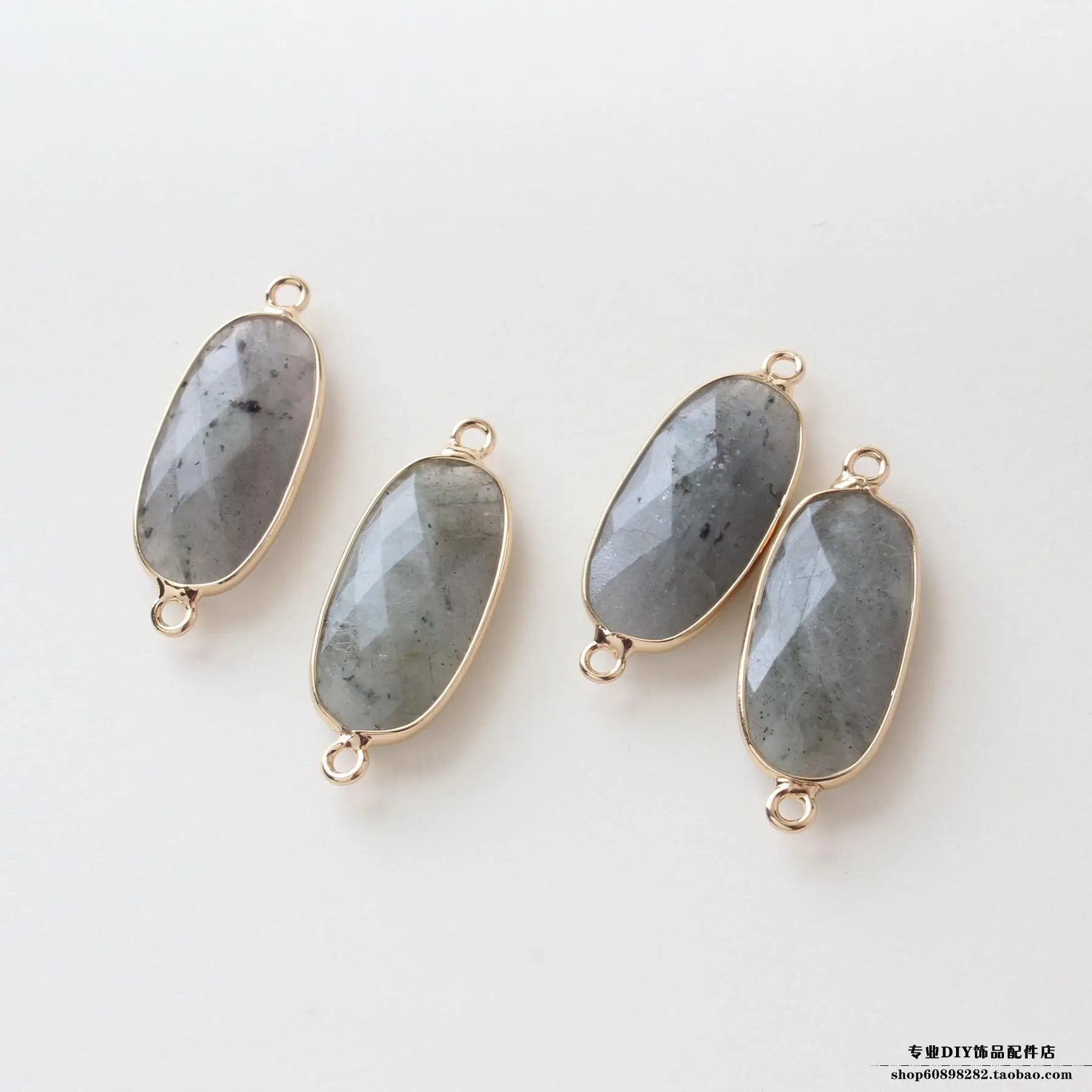 Oval Natural Stone Earrings & Bracelets Set — feature 29