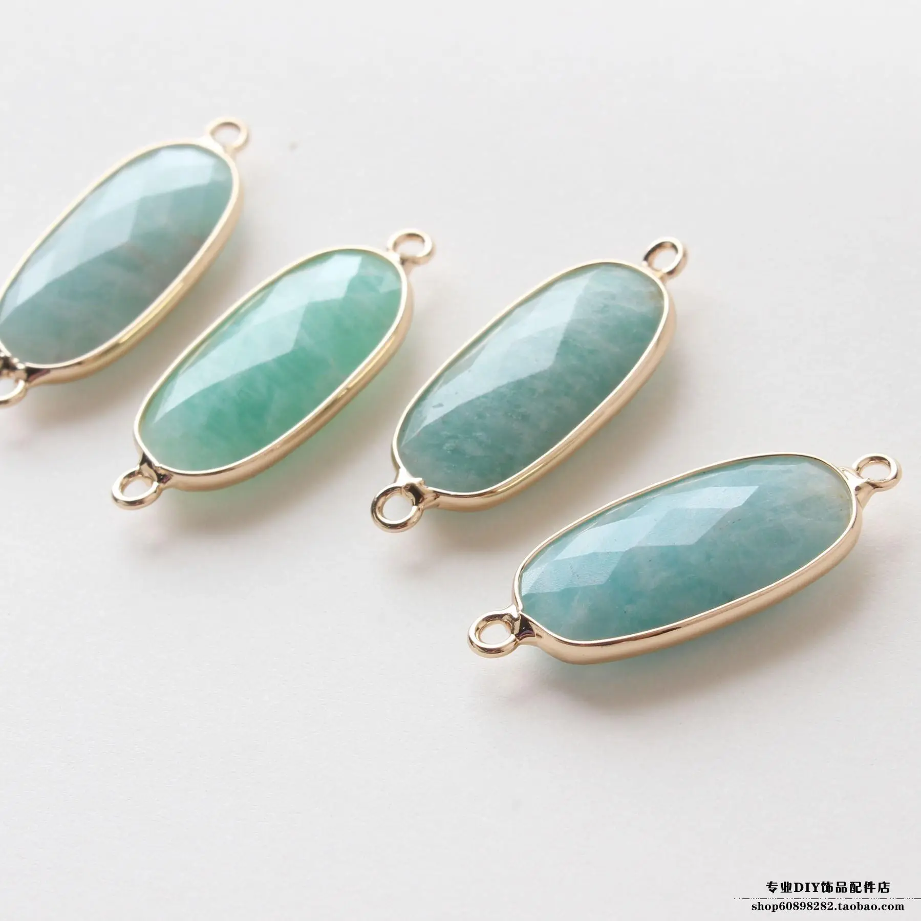Oval Natural Stone Earrings & Bracelets Set — feature 38