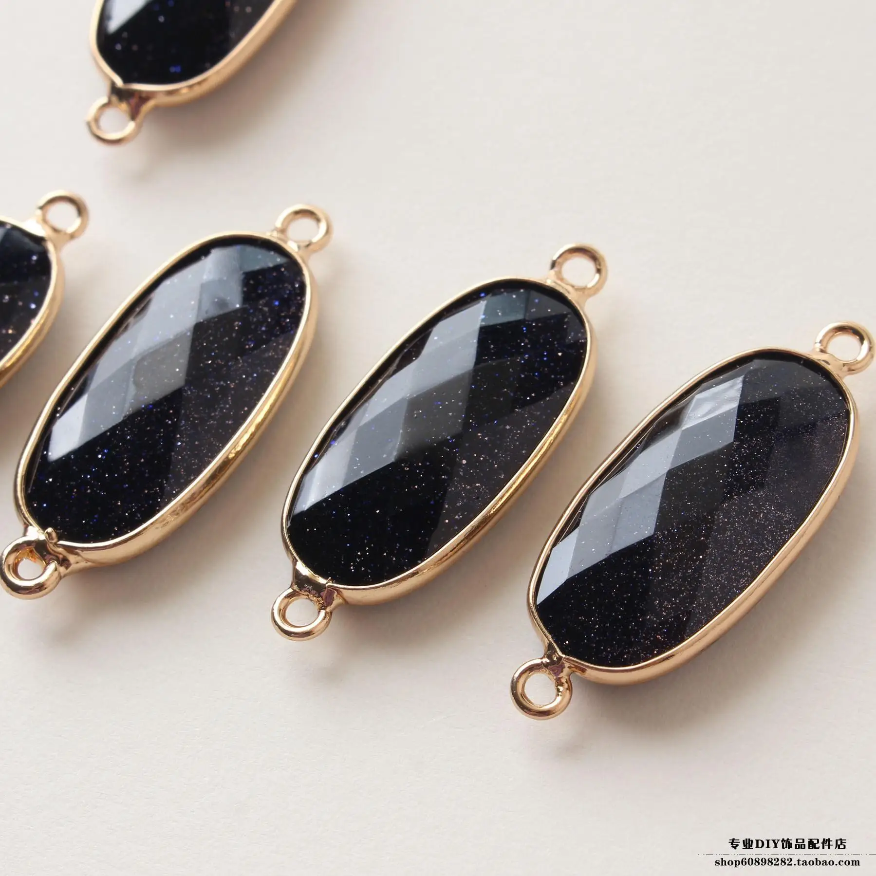 Oval Natural Stone Earrings & Bracelets Set - Image 11