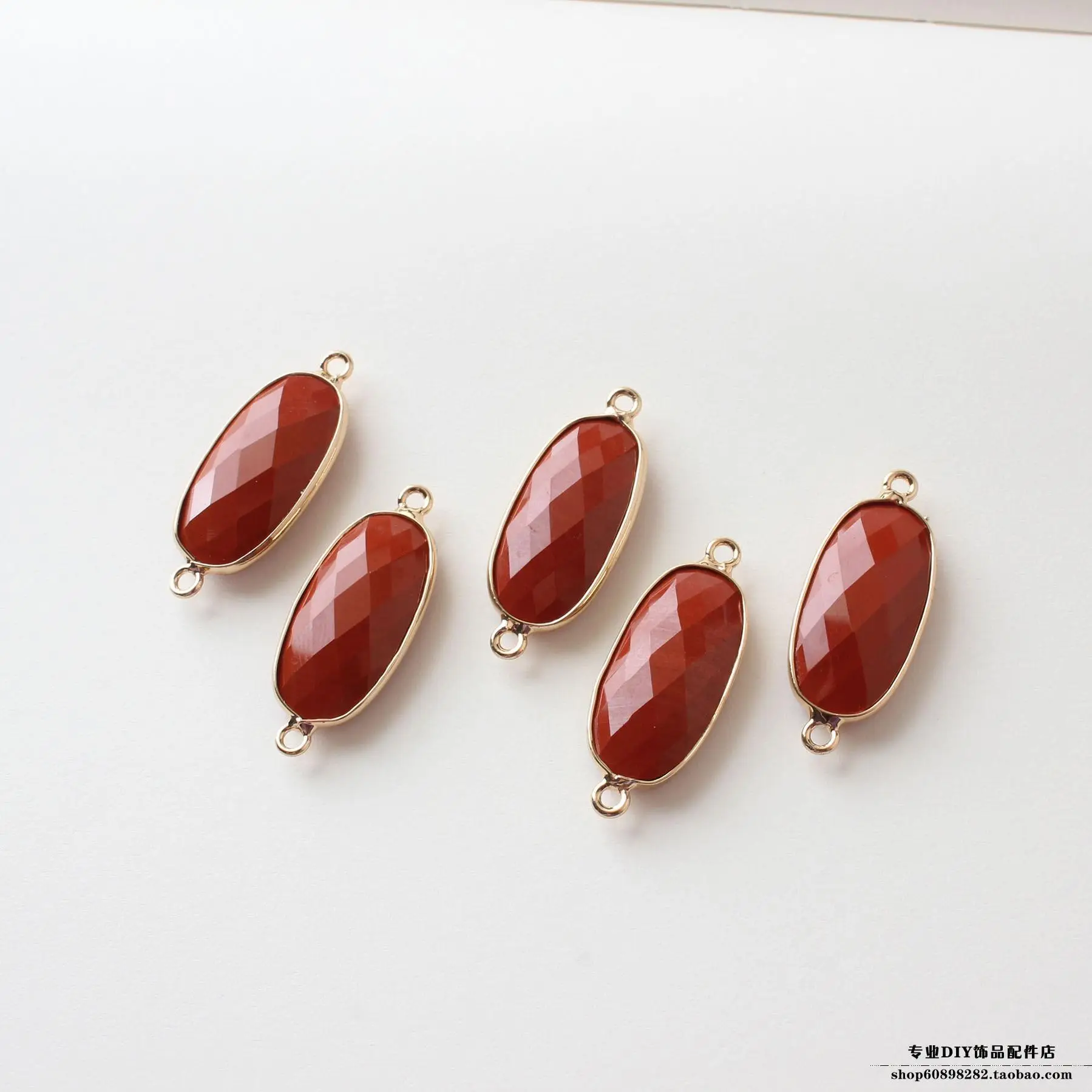 Oval Natural Stone Earrings & Bracelets Set - Image 12