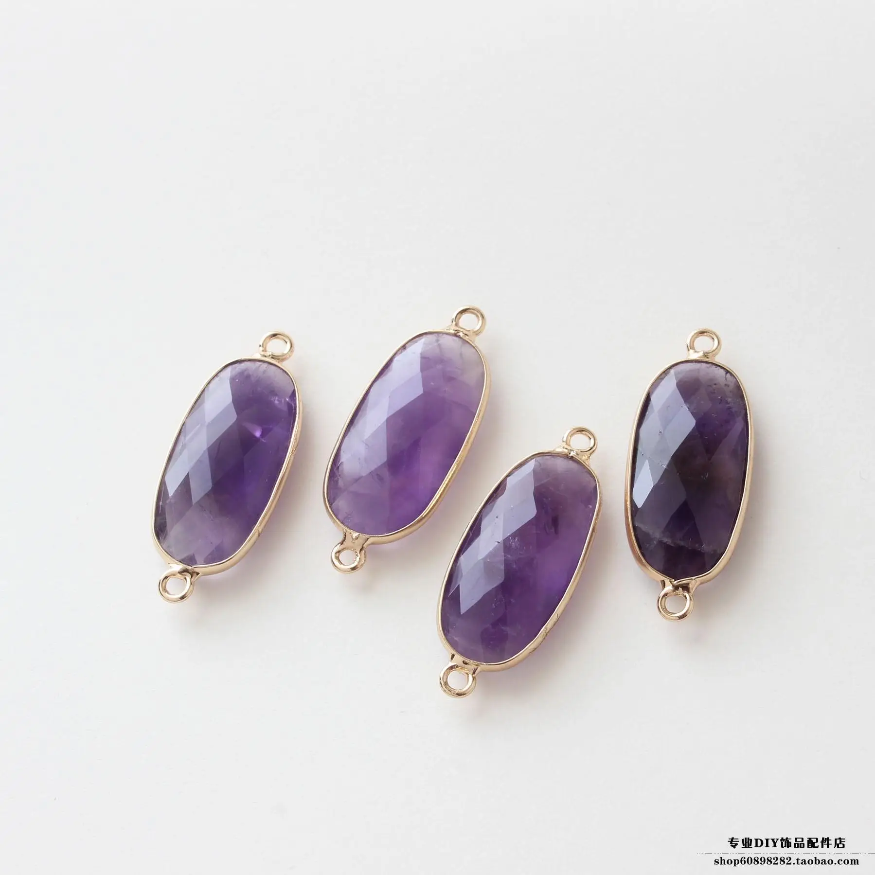 Oval Natural Stone Earrings & Bracelets Set - Image 2
