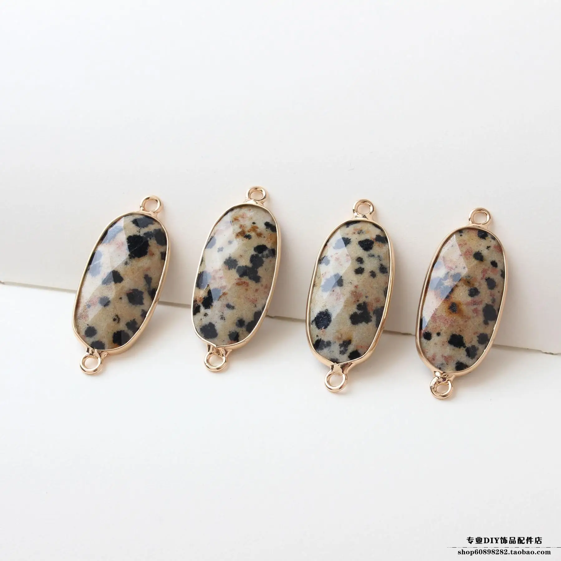 Oval Natural Stone Earrings & Bracelets Set - Image 6