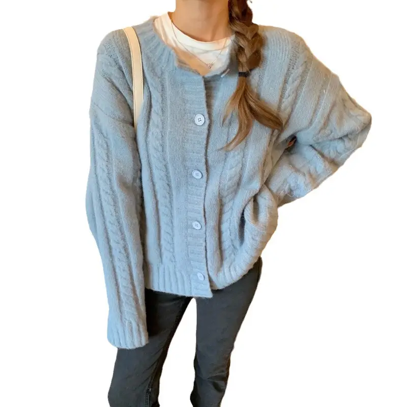 Women's Knitted Cardigan Sweater 2023 Spring Slim Fit - Image 9