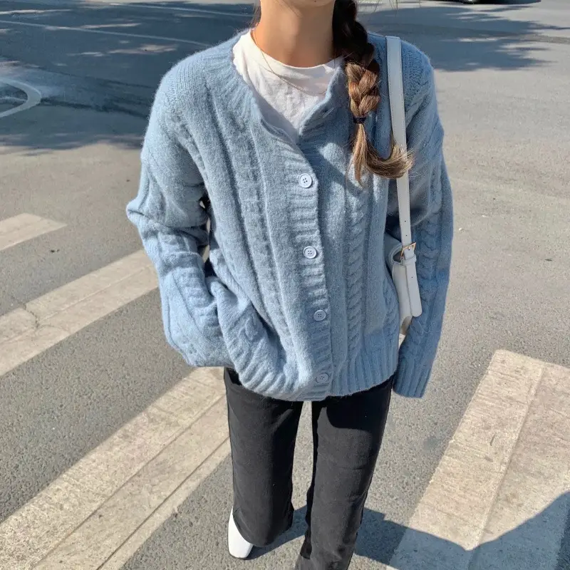 Women's Knitted Cardigan Sweater 2023 Spring Slim Fit — feature 10