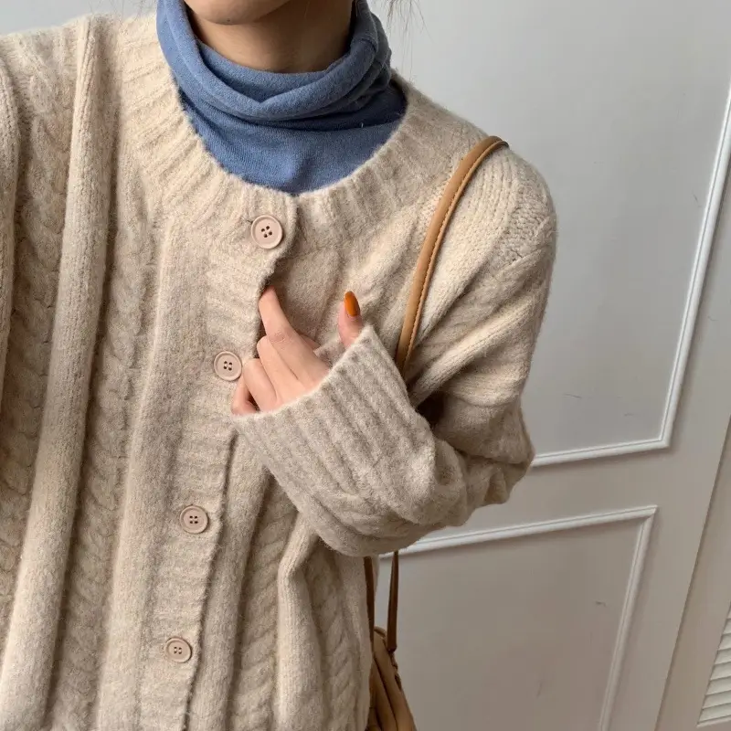 Women's Knitted Cardigan Sweater 2023 Spring Slim Fit — feature 14