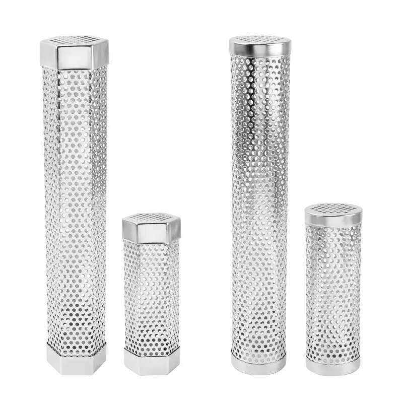 304 Stainless Steel BBQ Tube Grill Box 6-12"