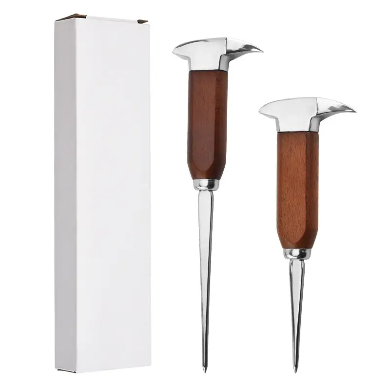 Stainless Steel Ice Chisel & Cone Bar Tool for Barting - Image 5