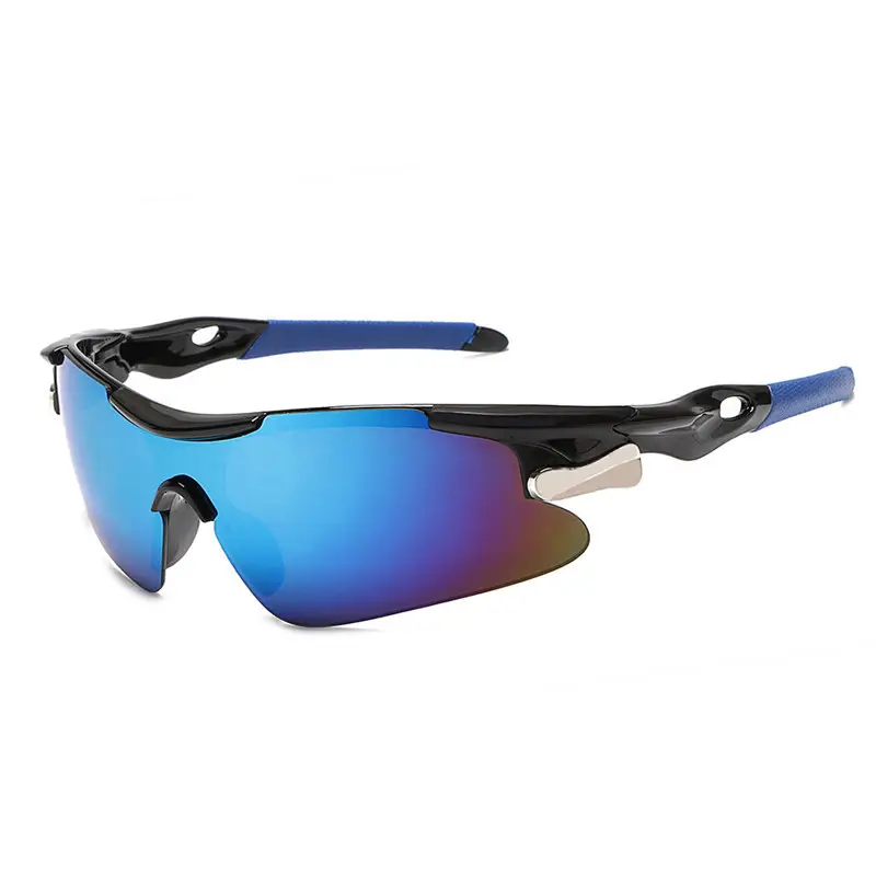 Windproof Cycling Sunglasses for Men Women Black