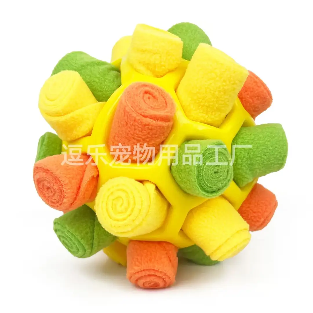 Wholesale Pet Sniffing Ball Toys, Food Leakage Balls, Teeth Grinding and Boredom Relief, Interactive Educational Supplies for Pet Dogs