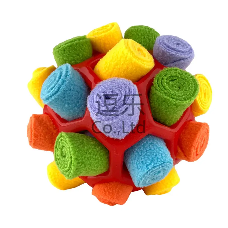 Wholesale Pet Sniffing Ball Toys, Food Leakage Balls, Teeth Grinding and Boredom Relief, Interactive Educational Supplies for Pet Dogs